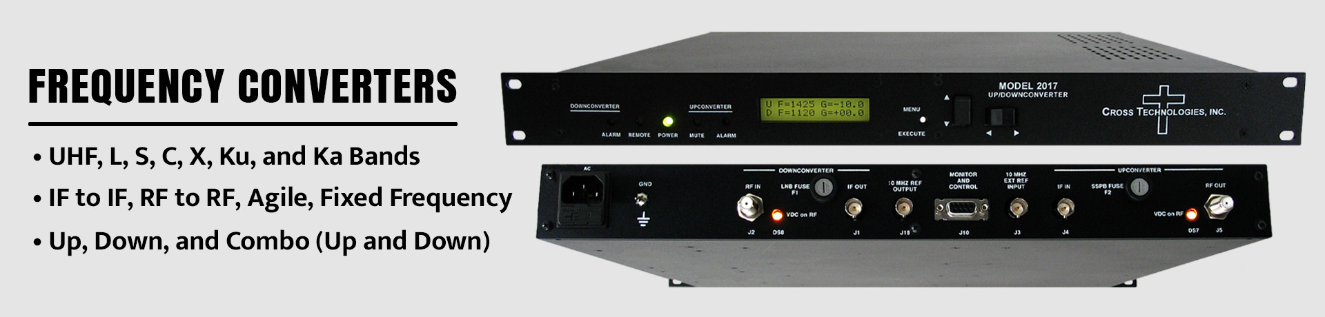 Frequency converters